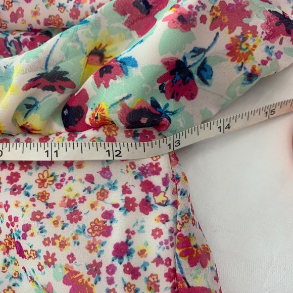 BeBop Multi Colored Floral Strap Dress Coastal Cowgirl - Picture 8 of 11